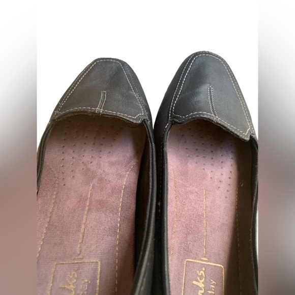 Black Leather Slip On Shoes - Picture 5 of 14